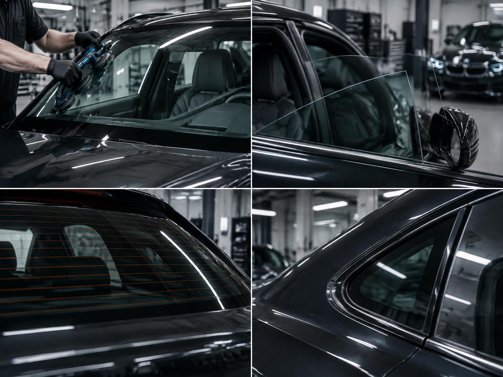 Professional automotive glass service